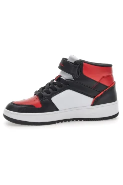 Sneakers Mid-Cut Bianche e Nere Champion Rd18 2 Mid B Gs