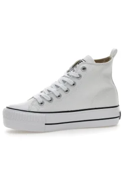 Sneakers Mid-Cut British Knights Kaya Platform Bianche
