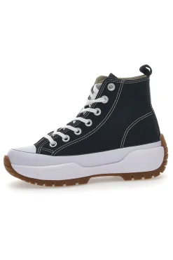 Sneakers Mid-Cut British Knights Kaya Mid Fly Nere