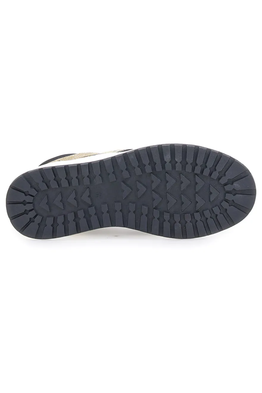 Sneakers Mid-Cut Nere e Oro Laura Biagiotti 87069387