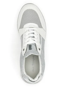 Sneakers Mio Tempo 232 Bianche e Argento