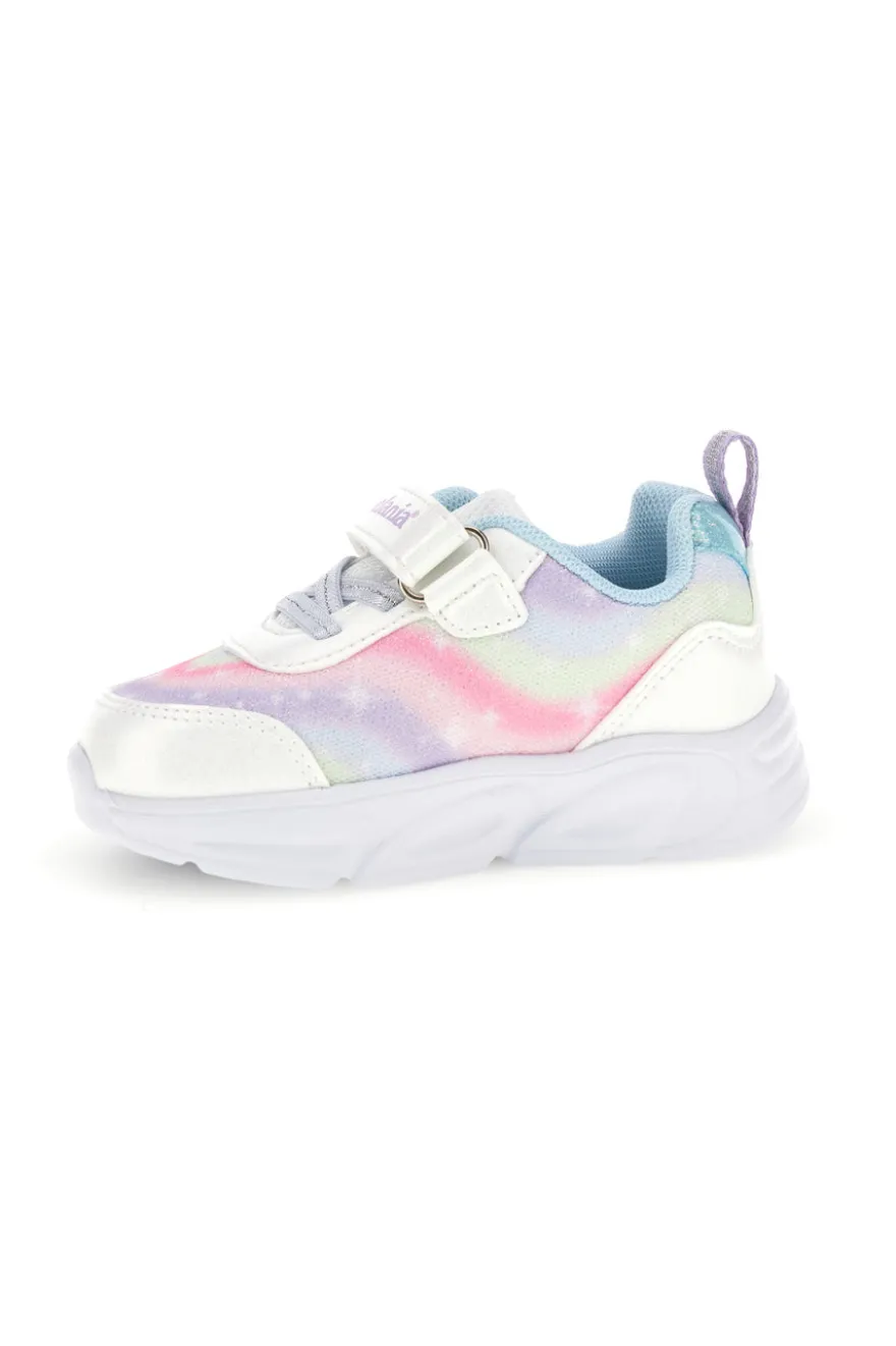 Sneakers multicolore con strappo e luci M kids MJ6028