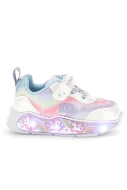 Sneakers multicolore con strappo e luci M kids MJ6028