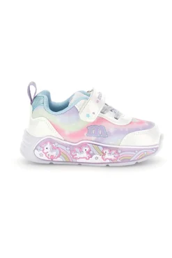 Sneakers multicolore con strappo e luci M kids MJ6028