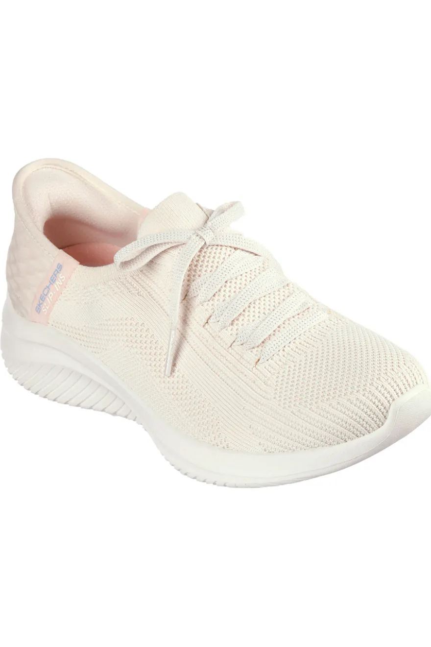Sneakers Naturale Skechers Hands Free Slip-ins: Ultra Flex 3 Brilliant Path