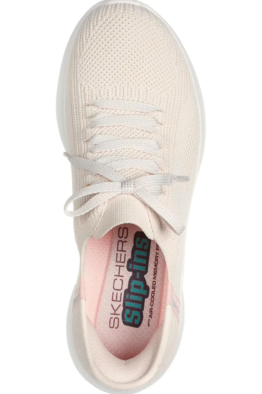 Sneakers Naturale Skechers Hands Free Slip-ins: Ultra Flex 3 Brilliant Path