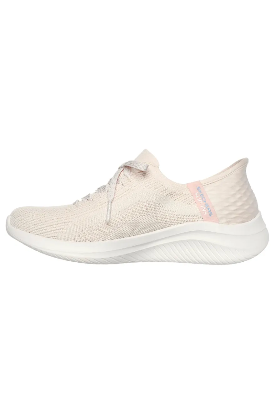 Sneakers Naturale Skechers Hands Free Slip-ins: Ultra Flex 3 Brilliant Path