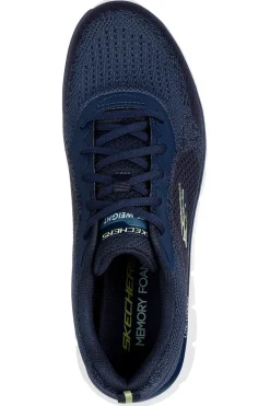 Sneakers navy Memory Foam Skechers Track Glendor