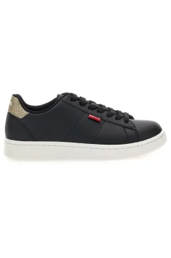 Sneakers nere con dettaglio glitter oro Levi's Bell Jr