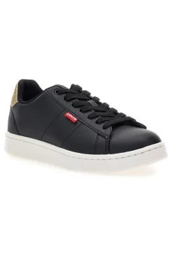 Sneakers nere con dettaglio glitter oro Levi's Bell Jr