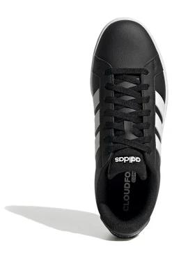 Sneakers nere con dettagli bianchi stile iconico Adidas Grand Court Base 3
