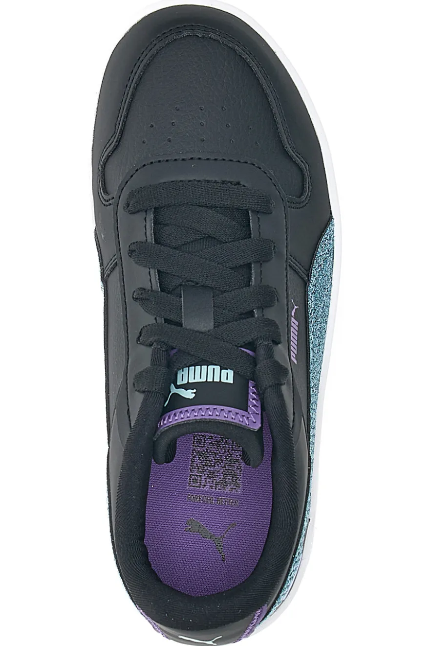 Sneakers Nere con Glitter Puma Carina Street Deep Diva PS
