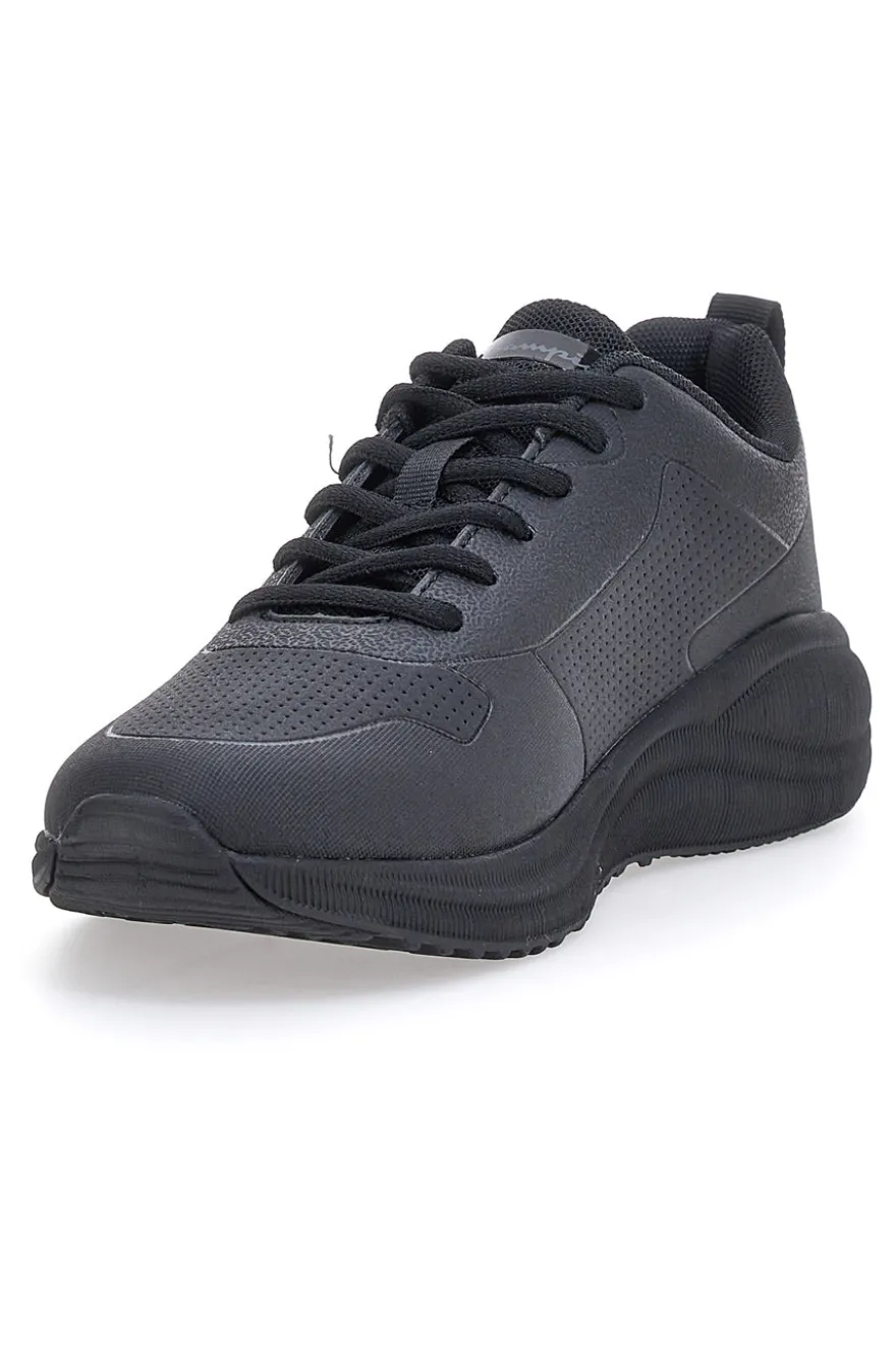 Sneakers Nere Con Lacci Champion Syphon Pu