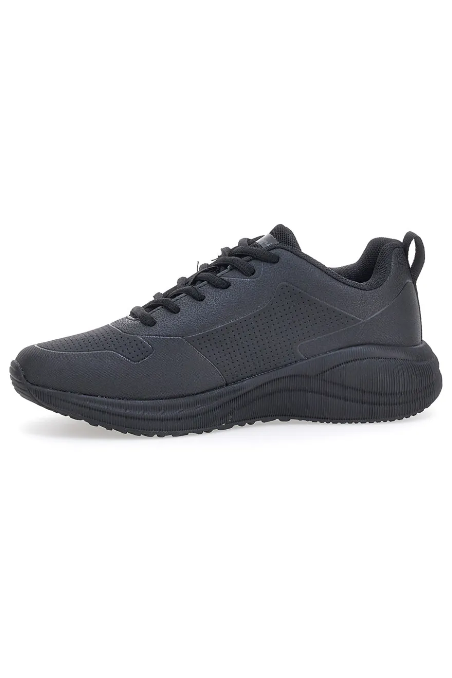 Sneakers Nere Con Lacci Champion Syphon Pu