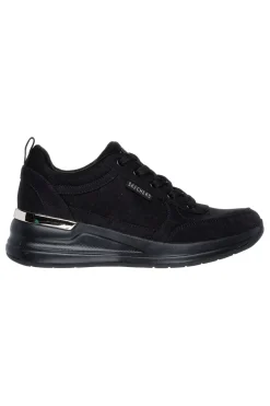Sneakers Nere con PlatForm Bianco SKECHERS BILLION 2 PRISSY N PLUSH