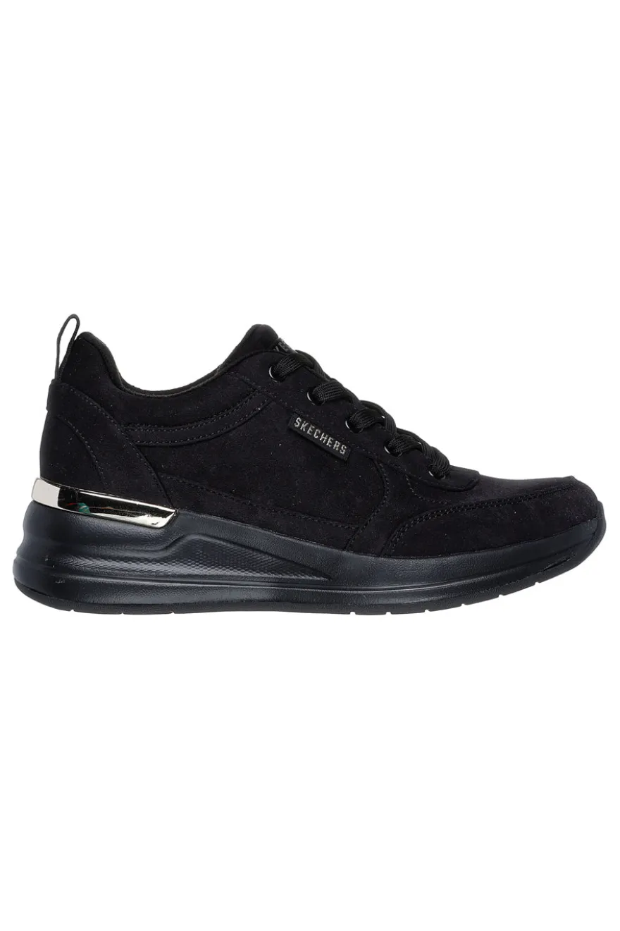 Sneakers Nere con PlatForm Bianco SKECHERS BILLION 2 PRISSY N PLUSH