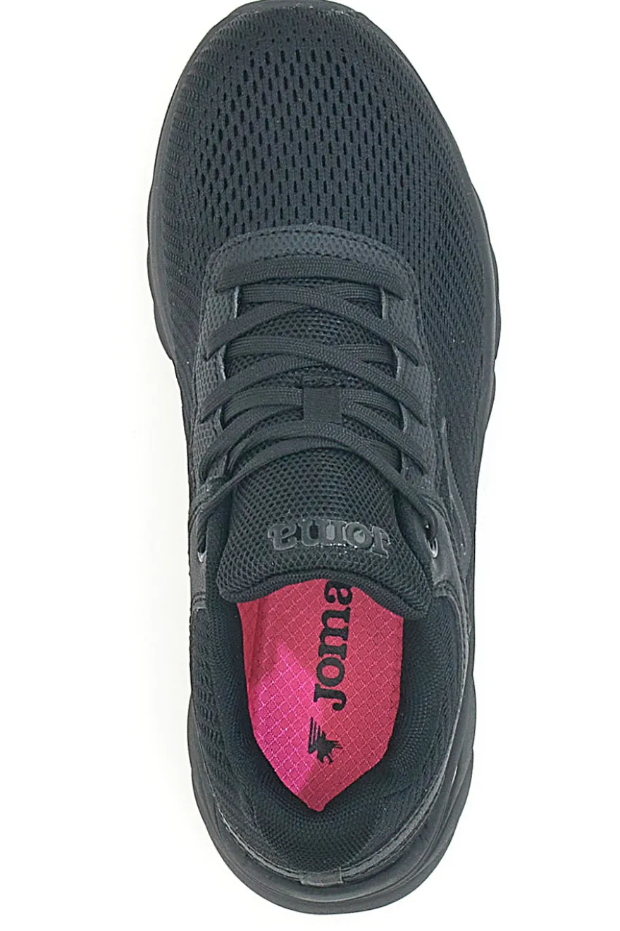 Sneakers Nere con Tomaia in Mesh e Soletta Memory Foam JOMA ATENEA LADY 2521