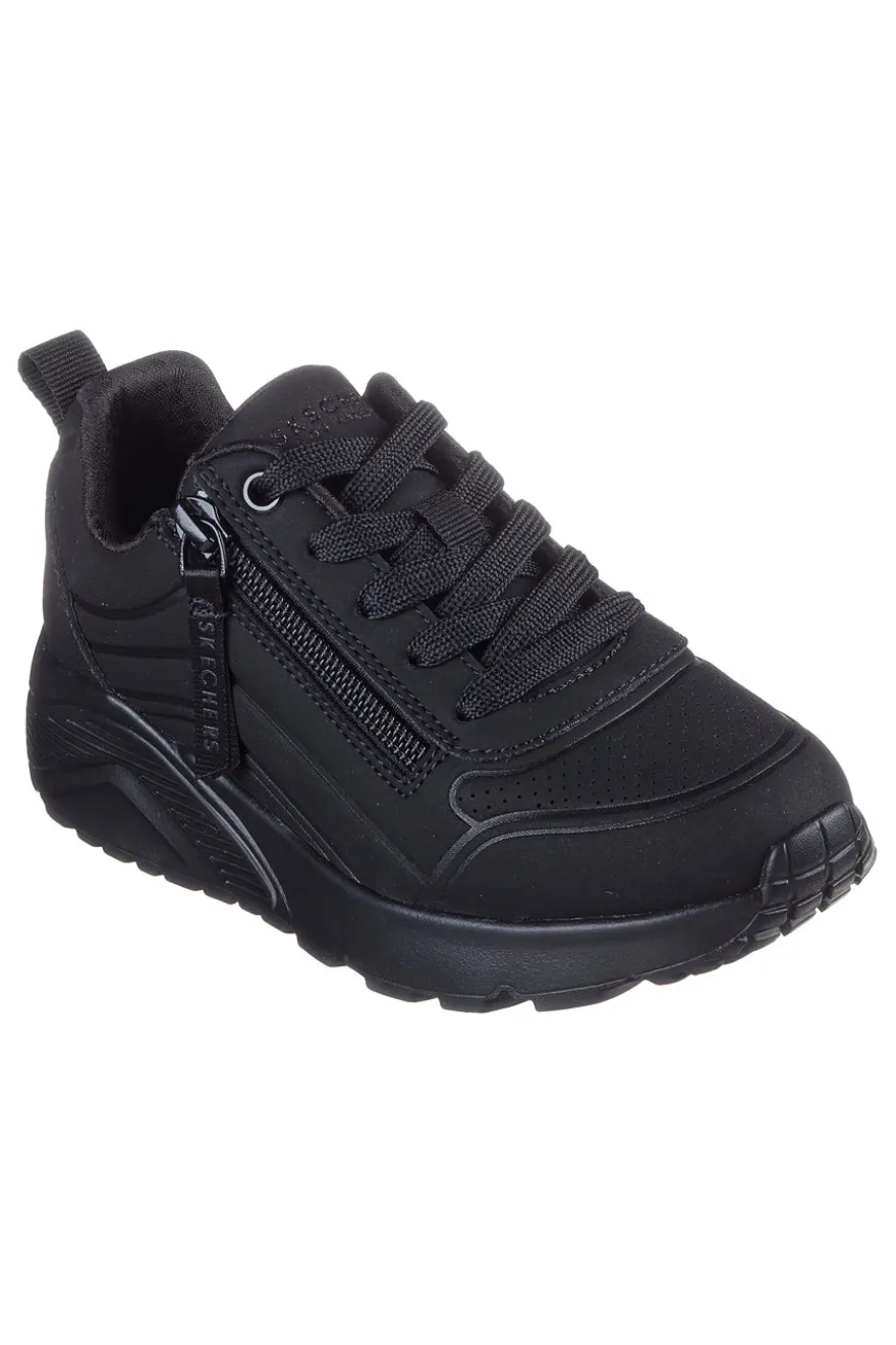 Sneakers nere con zip laterale e suola platform Skechers Uno Lite Easy Zip