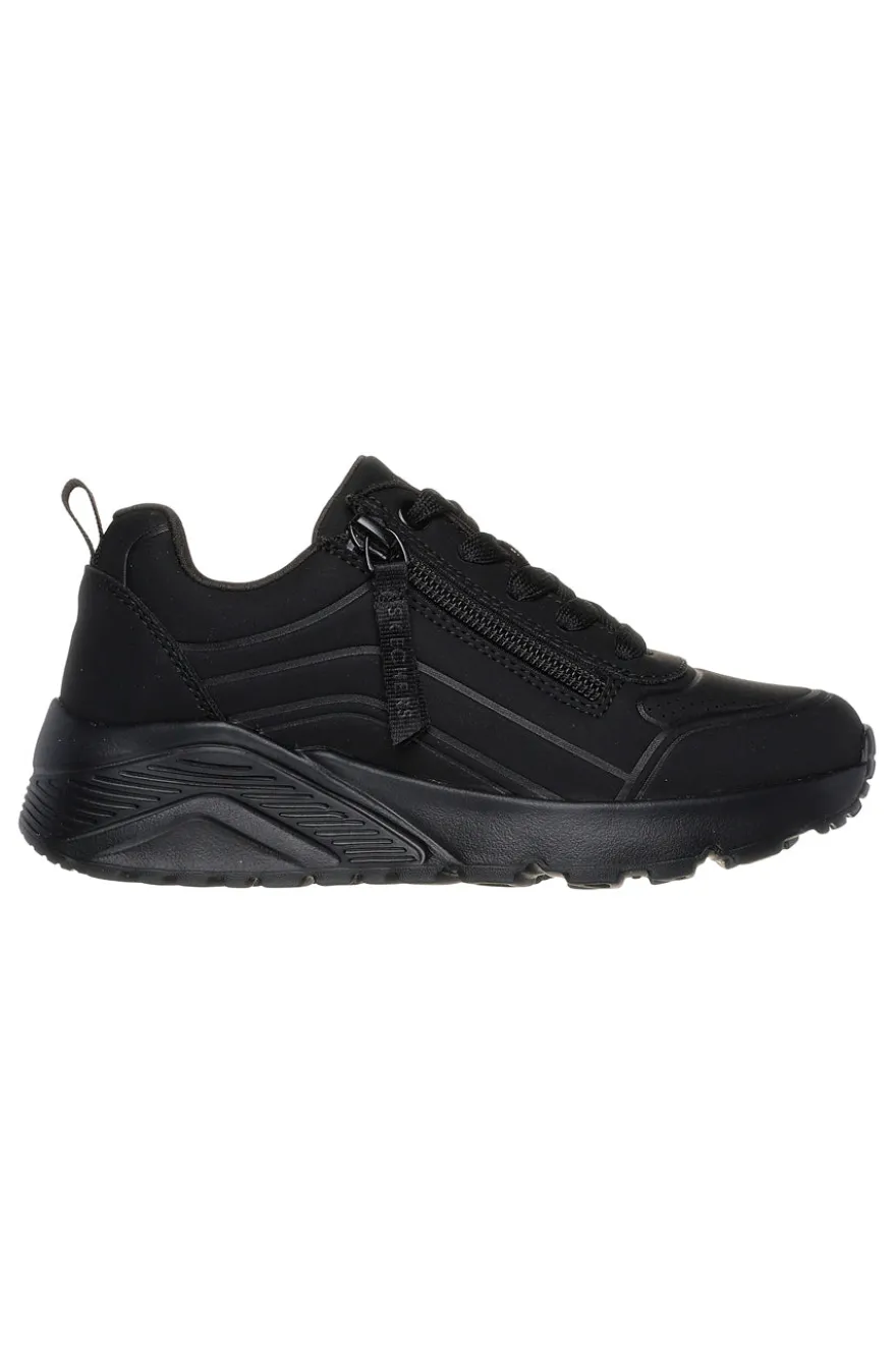Sneakers nere con zip laterale e suola platform Skechers Uno Lite Easy Zip