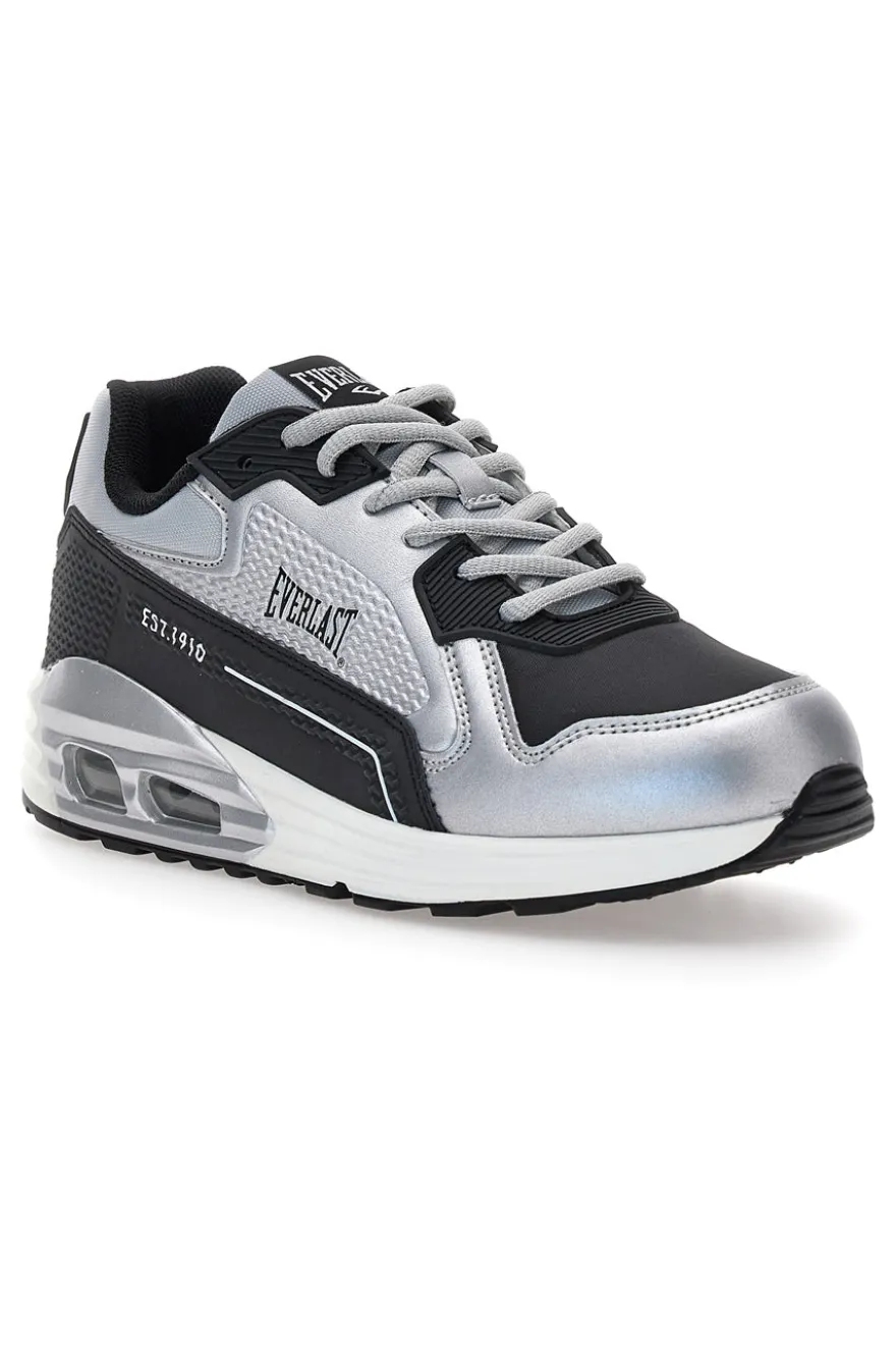 Sneakers nere e argento con fondo effetto air Everlast EV-810