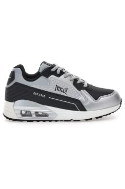 Sneakers nere e argento con fondo effetto air Everlast EV-810