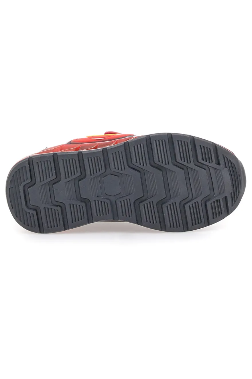 Sneakers nere e rosse con luci Cars D5010217S