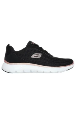 Sneakers nere in mesh con Air-Cooled Memory Foam vegan Skechers R SPORT WOMENS