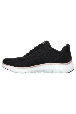 Sneakers nere in mesh con Air-Cooled Memory Foam vegan Skechers R SPORT WOMENS