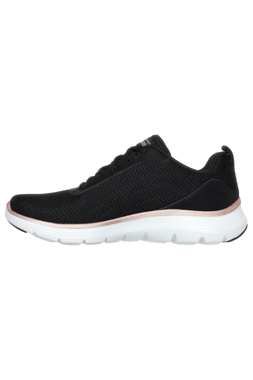 Sneakers nere in mesh con Air-Cooled Memory Foam vegan Skechers R SPORT WOMENS