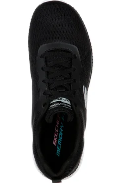 Sneakers nere in mesh con Memory Foam Skechers Bountiful Quick Path