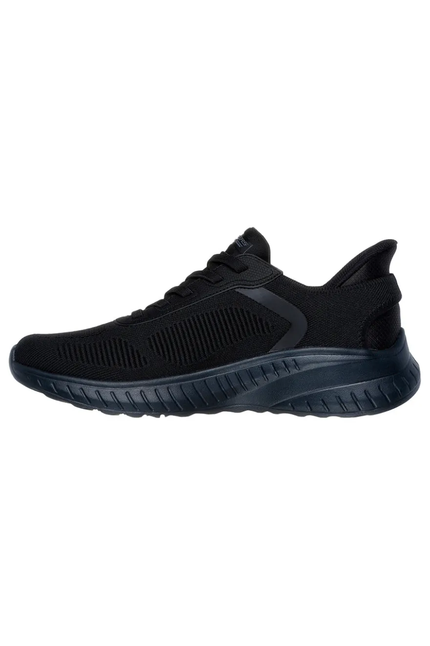 Sneakers nere in mesh con tecnologia Slip-ins Skechers BOBS Squad Chaos Solid Step