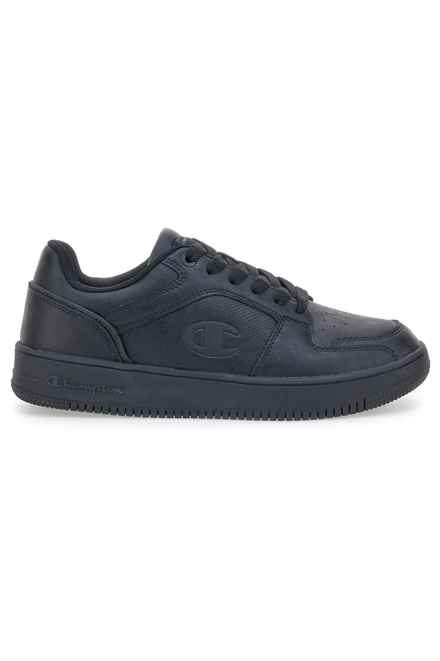 Sneakers nere in similpelle stile basket Champion RD18 2 Low
