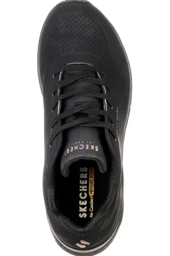 Sneakers Nero Con Air-Cooled Memory Foam Skech-Air Skechers Uno Stand on Air