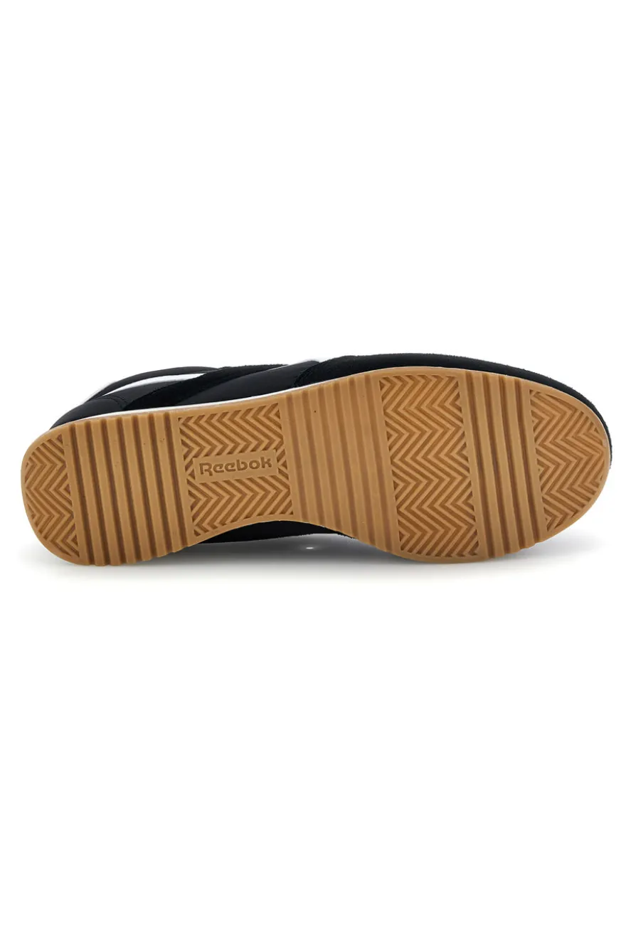 Sneakers nero con inserti in suede e Ortholite Reebok World 70