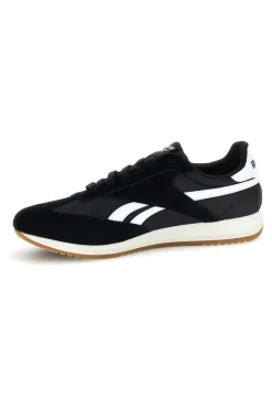 Sneakers nero con inserti in suede e Ortholite Reebok World 70