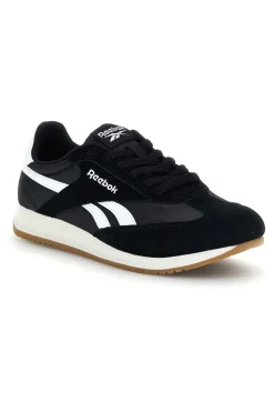 Sneakers nero con inserti in suede e Ortholite Reebok World 70