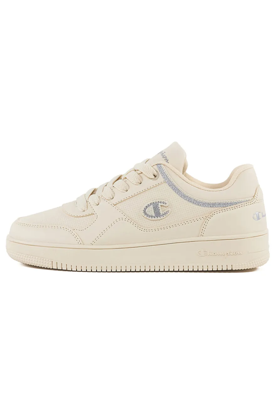 Sneakers Panna con Dettagli Argento CHAMPION RD18 LOW
