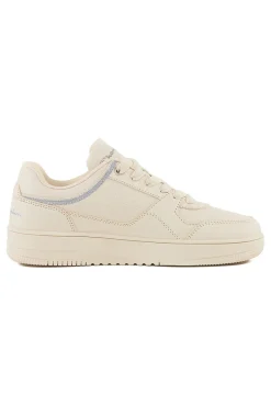 Sneakers Panna con Dettagli Argento CHAMPION RD18 LOW