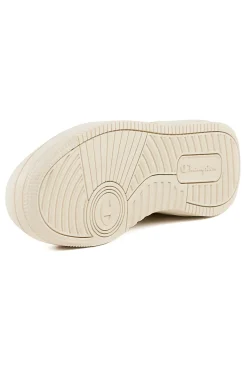 Sneakers Panna con Dettagli Argento CHAMPION RD18 LOW