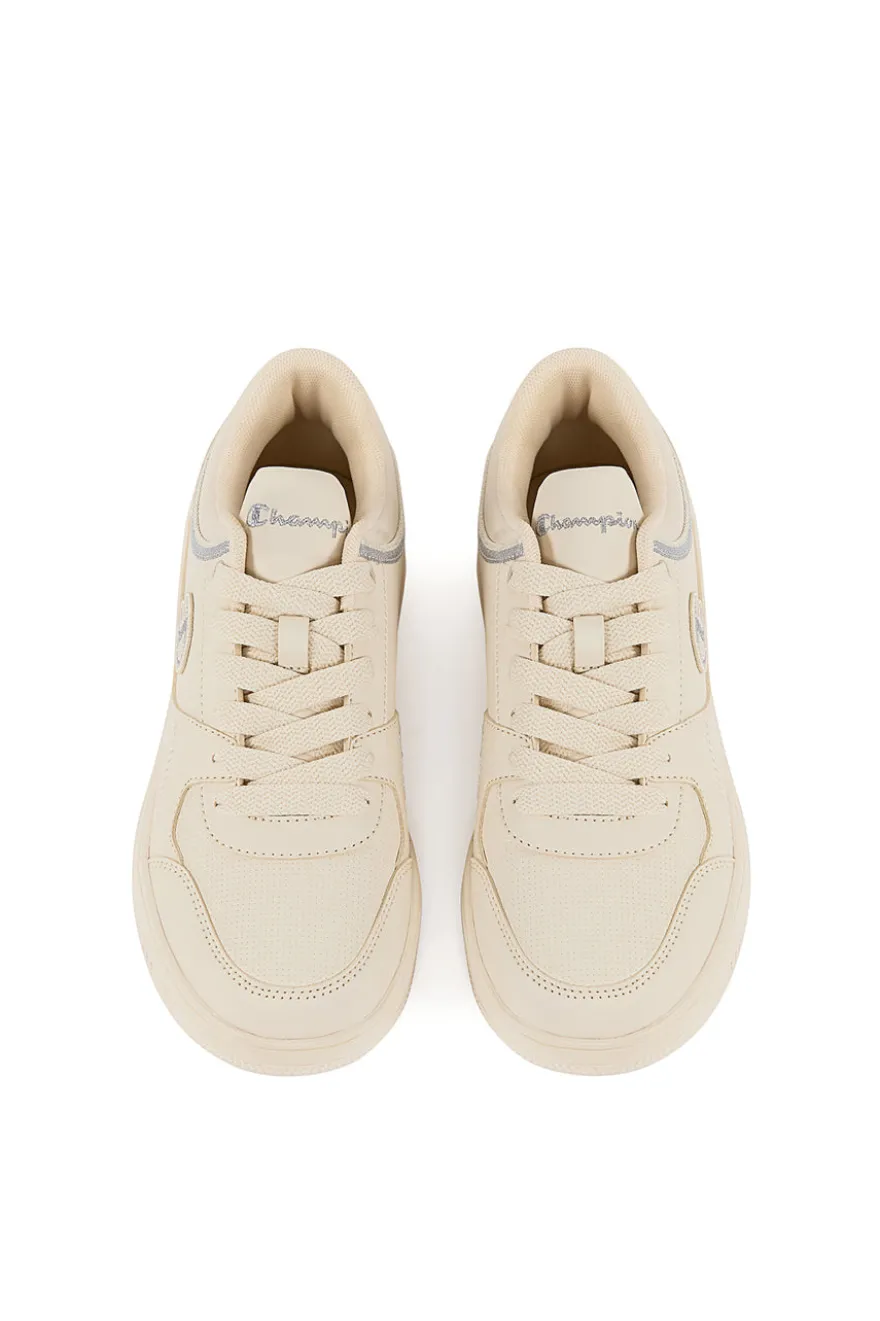 Sneakers Panna con Dettagli Argento CHAMPION RD18 LOW