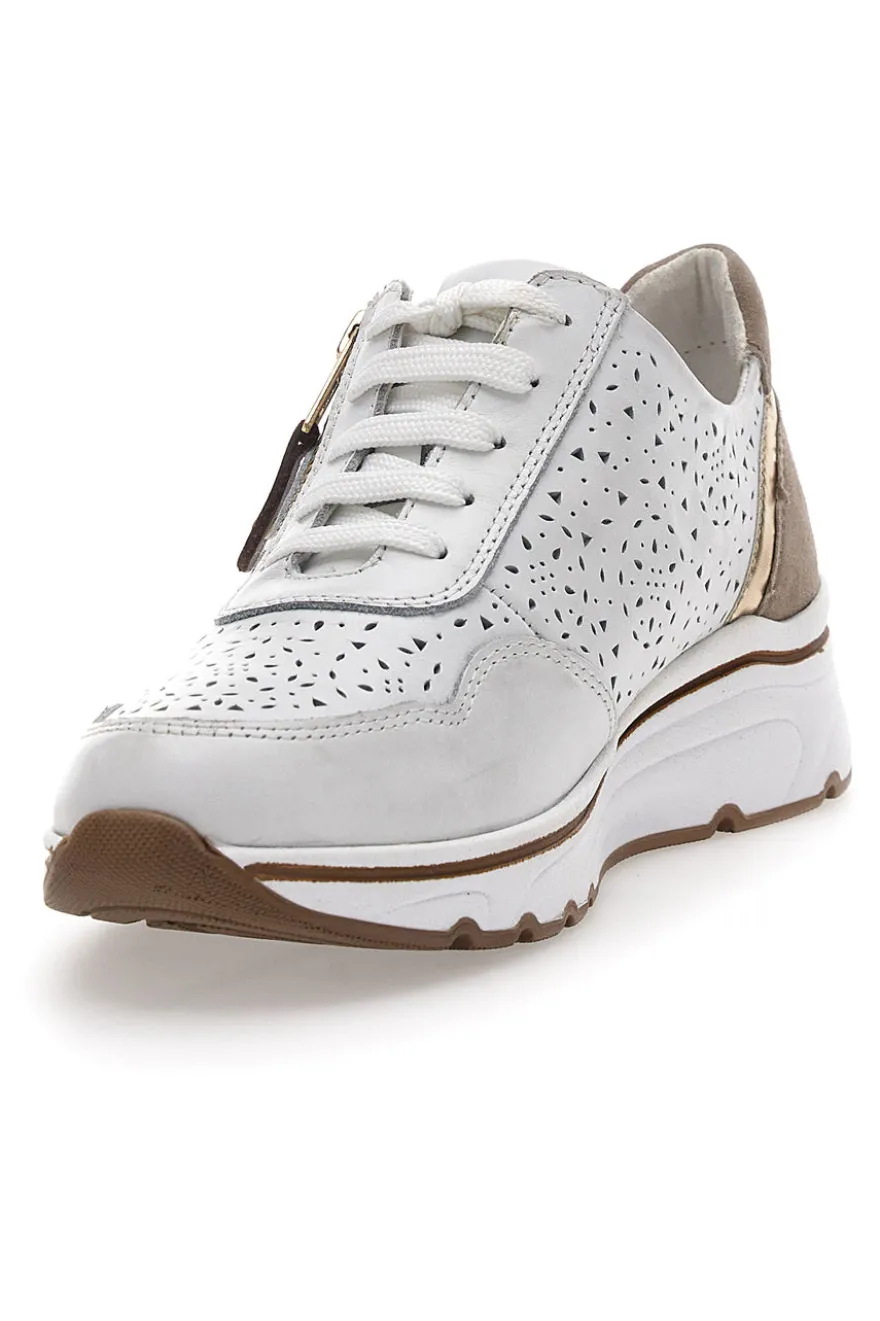 Sneakers Platform Bianche Mio tempo 21464