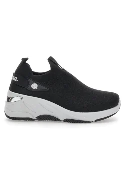 Sneakers Platform Nere Casual Canguro 1218