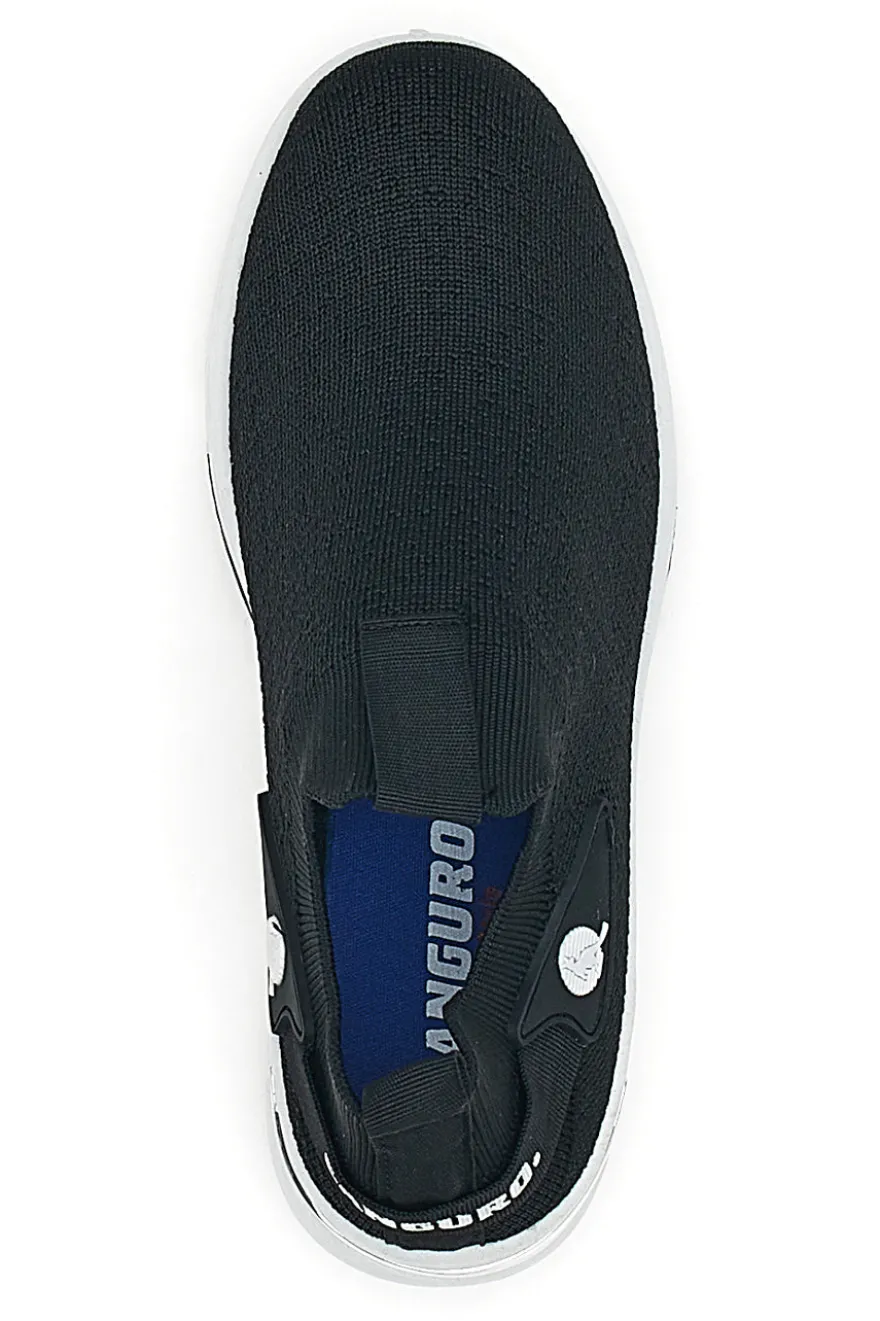 Sneakers Platform Nere Casual Canguro 1218