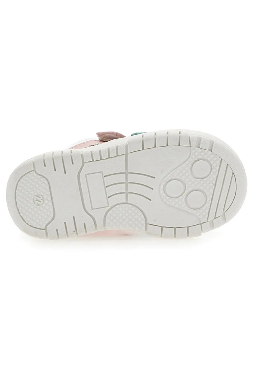 Sneakers Primi Passi Averis 4201 Verdi e Rosa