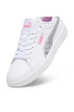 Sneakers Puma Smash 3.0 L Star Glo Jr Bianche