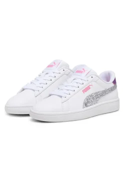 Sneakers Puma Smash 3.0 L Star Glo Jr Bianche