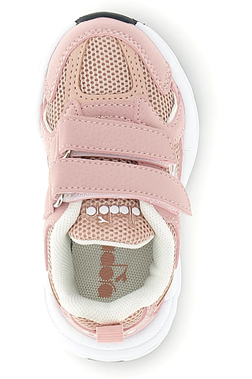 Sneakers rosa con chiusura a strappo Diadora Alley Td