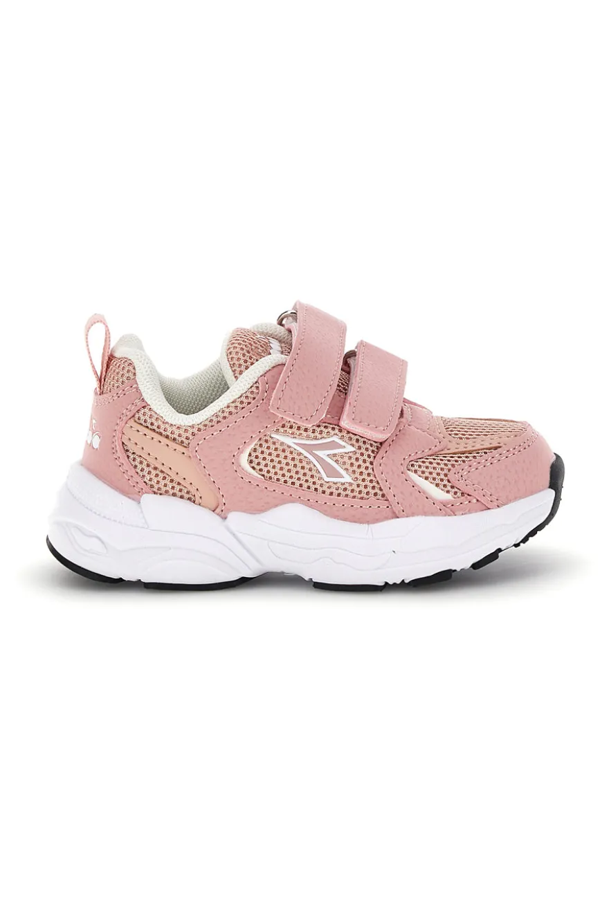 Sneakers rosa con chiusura a strappo Diadora Alley Td