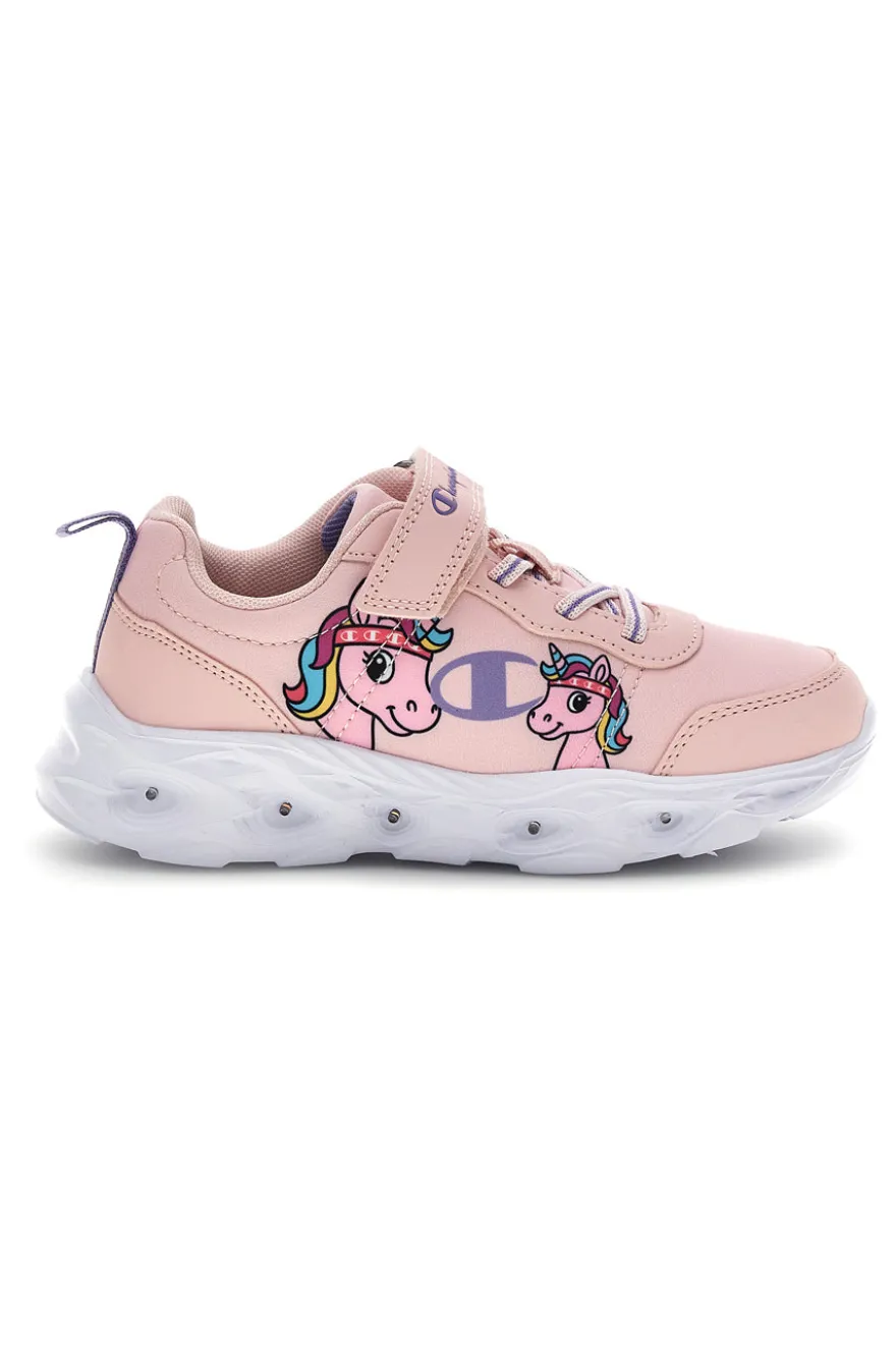 Sneakers Rosa con luci Champion Funfair Print U PS
