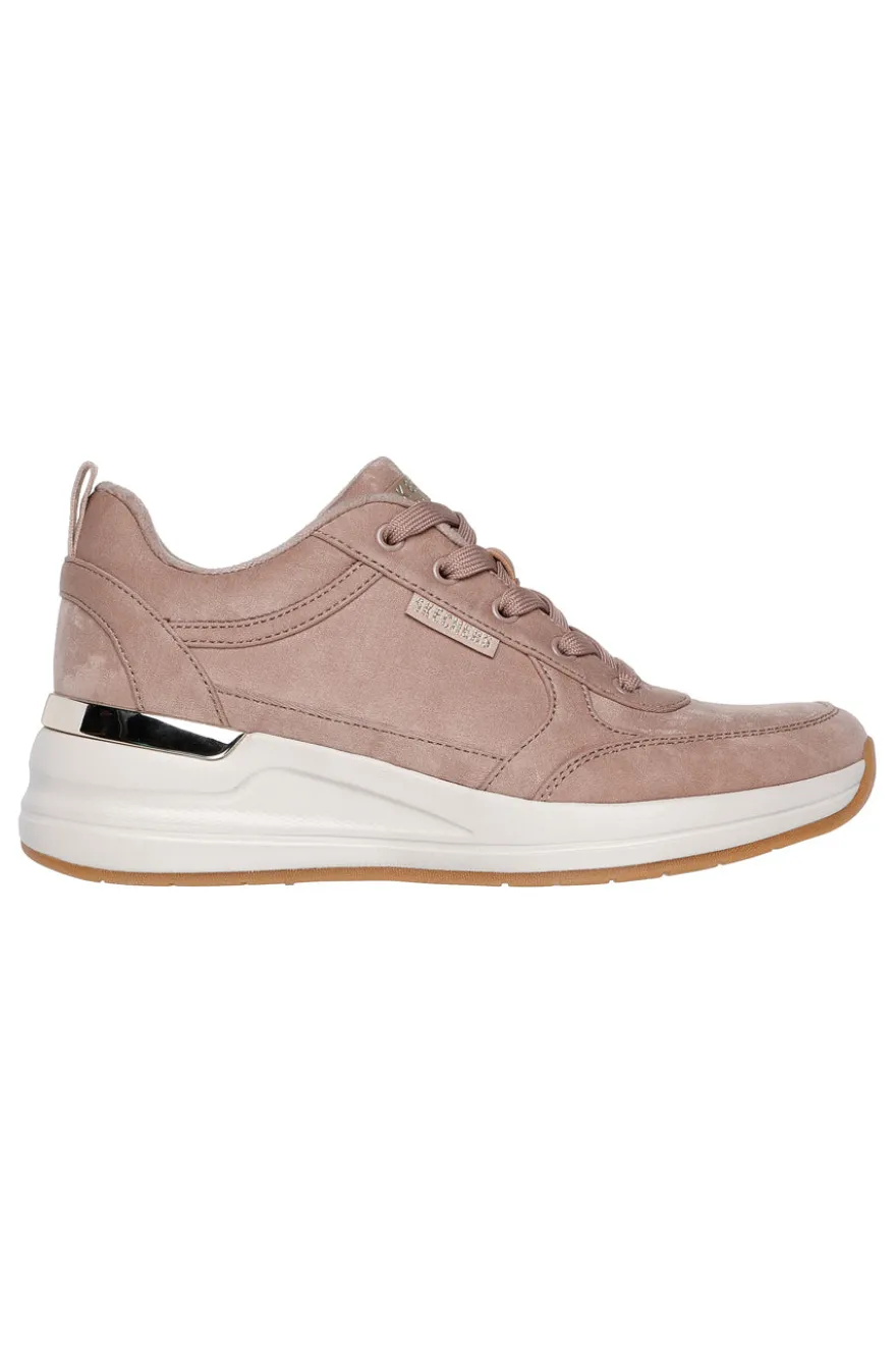 Sneakers Rosa con PlatForm Bianco SKECHERS BILLION 2 PRISSY N PLUSH